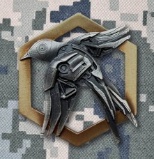 Купить Беретний знак Сили Безпілотних Систем ЗСУ в интернет-магазине Каптерка в Киеве и Украине