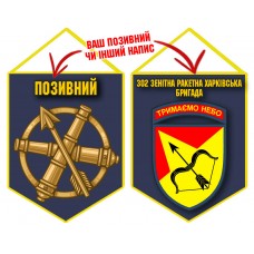 Вимпел 302 ЗРБр Синій