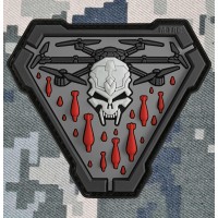 PVC патч Vampir grey