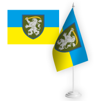Настільний прапорець 64 окрема механізована бригада ЗСУ