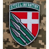 Шеврон 150 ОМБр STEEL INFANTRY