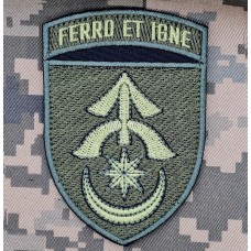 Шеврон 31 ОМБр Ferro et Igne Олива