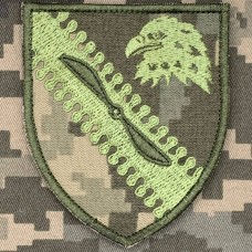 Нарукавний знак 108 авіаційна комендатура піксель ЗСУ