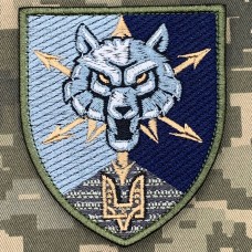 Нарукавний знак 111 окремий полк зв'язку ССО варіант 2