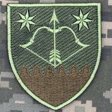 Нарукавний знак 13 окремий зенітно-кулеметний батальйон польовий