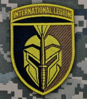 Шеврон International Legion Coyote Brown