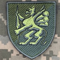 Шеврон 501 ОБ КМП олива