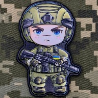 PVC шеврон Залізний хлопець
