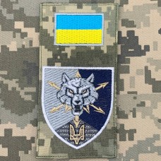 Нарукавний заглушка 111 окремий полк зв'язку ССО