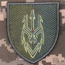Нарукавний знак 2 ББО 40 БрБО олива