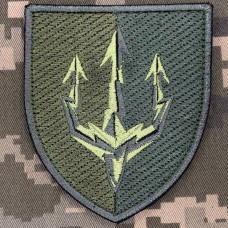 Нарукавний знак 3 батальйон 37 ОБрМП Олива