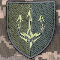 Нарукавний знак 3 батальйон 37 ОБрМП Олива
