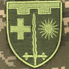 Нарукавний знак 87 окремий батальйон 106 бригади ТРО польовий