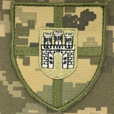 Купить Нарукавний знак Житомирський РТЦК та СП піксель в интернет-магазине Каптерка в Киеве и Украине