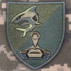 Нарукавний знак Танковий батальйон 40 БрБО олива