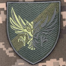 Нарукавний знак військової частини А4768 МП Олива