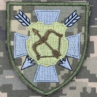 Нарукавний знак 16 армійський корпус піксель