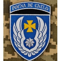 Нарукавний знак 831 бригада тактичної авіації Poena De Caelo