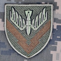 Нарукавний знак вч А2743 олива