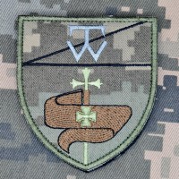 Нарукавний знак 13 окремий мотопіхотний батальйон 58 ОМПБр піксель