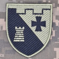 Шеврон 1226 Інженерно-саперний батальйон ТРО олива 