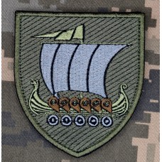 Нарукавний знак 153 ОМБр олива