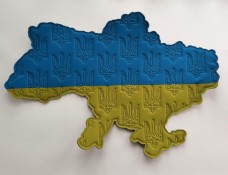 Панель для нашивок мапа України