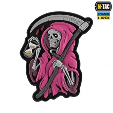 PVC нашивка TIME Black-Pink