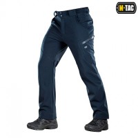 Брюки M-TAC Soft Shell Winter Dark Navy Blue