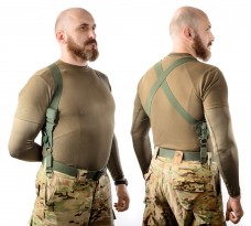 Купить Підтяжки з кріпленням до ременю Олива в интернет-магазине Каптерка в Киеве и Украине