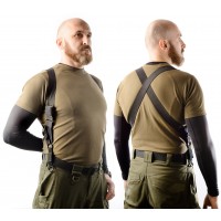 Підтяжки з кріпленням до ременю Чорні