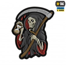 PVC нашивка TIME Black-Grey