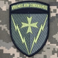 Нарукавний знак 164 РТБр з деізом 