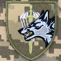 Нарукавний знак 2 парашутно-десантний батальйон 25 ОПДБр Піксель 