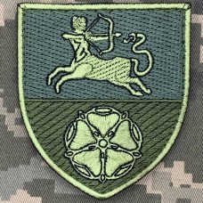 Нарукавний знак 456 ОПБ 141 ОПБр олива