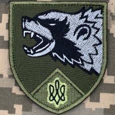 Нарукавний знак 2 механізований батальйон 67 ОМБр Олива 