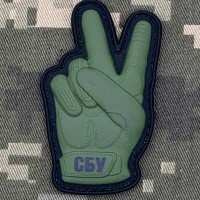 Нашивка VICTORY СБУ PVC Olive 