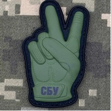 Нашивка VICTORY СБУ PVC Olive 