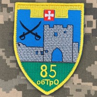 Нарукавний знак 85 окремий батальйон 105 ОБр сил ТРО 