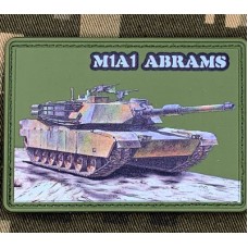 PVC нашивка танк M1A1 Abrams