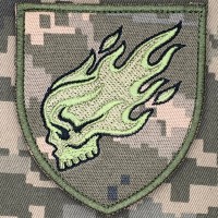 Нарукавний знак ББпС Кара 53 ОМБр Піксель 