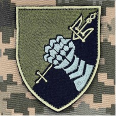 Нарукавний знак 12 Окремий Танковий Батальйон олива