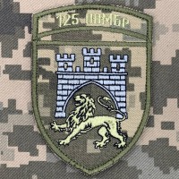 Нарукавний знак 125 ОВМБр піксель