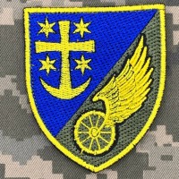 Нарукавний знак 144 окремий батальйон матеріального забезпечення 21 корпусу