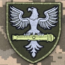 Купить Нарукавний знак 60 ОАБр олива в интернет-магазине Каптерка в Киеве и Украине