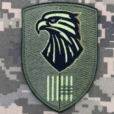 Нарукавний знак Стрілецький батальйон 63 ОМБр олива