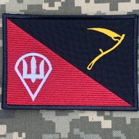 Патч Коса прапор NS Десантно-штурмові війська