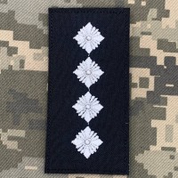Погон Капітан чорний