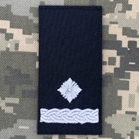 Погон Майор чорний