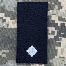 Погон Молодший лейтенант чорний